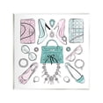 thumbnail image 1 of Stupell Industries Pastel Fashion Accessories Beauty & Fashion Painting Unframed Art Print Wall Art, 12 x 12, 1 of 7