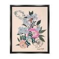 thumbnail image 1 of Stupell Industries Pastel Flowers & Butterfly Animals & Insects Painting Black Floater Framed Art Print Wall Art, 17 x 21, 1 of 10