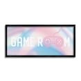 thumbnail image 1 of Stupell Industries Pastel Game Room Typography Painting Black Framed Art Print Wall Art, 30 x 13, 1 of 9