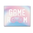 thumbnail image 1 of Stupell Industries Pastel Gamer Room Sign Typography Painting Gallery Wrapped Canvas Art Print Wall Art, 20 x 16, 1 of 8