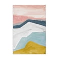 thumbnail image 1 of Stupell Industries Contemporary Pastel Geometric Mountains Canvas Art, 20 x 30, by B. Danelle, 1 of 8