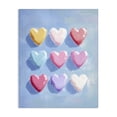 thumbnail image 1 of Stupell Industries Contemporary Pastel Heart Grid Canvas Art, 24 x 30, by The Prints Vibe, 1 of 8