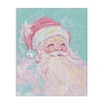 thumbnail image 1 of Stupell Industries Pastel Jolly Santa Claus People Painting Wrapped Canvas Canvas Art Print Wall Art, 30 x 40, 1 of 7