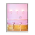 thumbnail image 1 of Stupell Industries Pastel Pink Diner Travel & Places Photography Gray Framed Art Print Wall Art, 16 x 20, 1 of 9