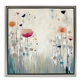 thumbnail image 1 of Stupell Industries Pastel Poppies Painting Botanical & Floral Painting Gray Floater Framed Canvas Art Print Wall Art, 18 x 18, 1 of 9
