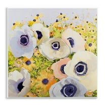 Stupell Industries Pastel Poppy Field Plants & Flowers Painting Unframed Art Print Wall Art, 12 x 12