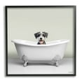 thumbnail image 1 of Stupell Industries Pastel Puppy in Bathtub Animals & Insects Painting Black Framed Art Print Wall Art, 12 x 12, 1 of 9