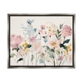 thumbnail image 1 of Stupell Industries Pastel Spring Flowers Botanical & Floral Painting Gray Floater Framed Canvas Art Print Wall Art, 31 x 25, 1 of 10