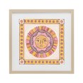 thumbnail image 1 of Stupell Industries Eclectic Pastel Sun Face with Border Birch Framed Print Under Glass, 13 x 13, by Two If By Sea Studios, 1 of 8