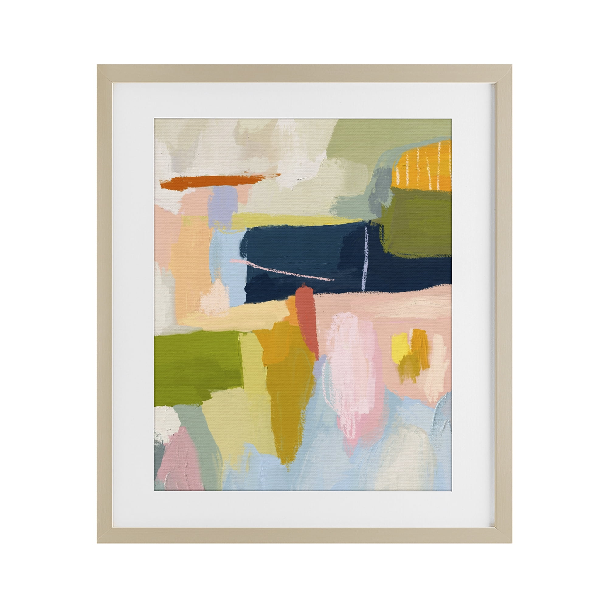Stupell Industries Pastel Wonder Smattering Birch Framed Print Under Glass, design by Lisa Nohren