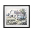 thumbnail image 1 of Stupell Industries Transitional Pastoral Farm Dreams Black Framed Print Under Glass, 16 x 13, by Kim Allen, 1 of 8