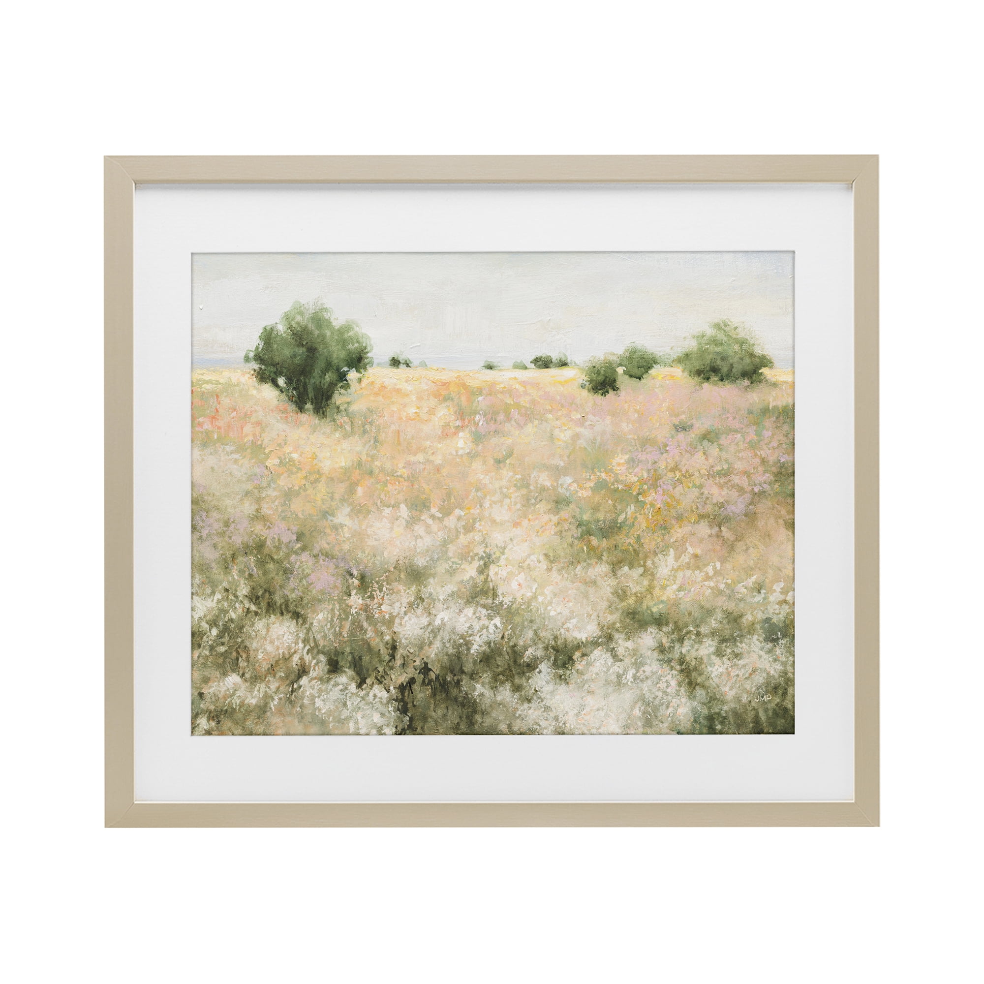 Stupell Industries Pastoral Freedom Field Birch Framed Print Under Glass, design by Julia Purinton
