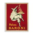 thumbnail image 1 of Stupell Industries Pates Baroni Vintage Food Poster Food & Beverage Painting White Framed Art Print Wall Art, 11 x 14, 1 of 9