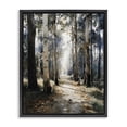 thumbnail image 1 of Stupell Industries Farmhouse Path in Autumn Light Black Floating Frame Canvas Art, 17 x 21, by Franklyn Gregory, 1 of 8
