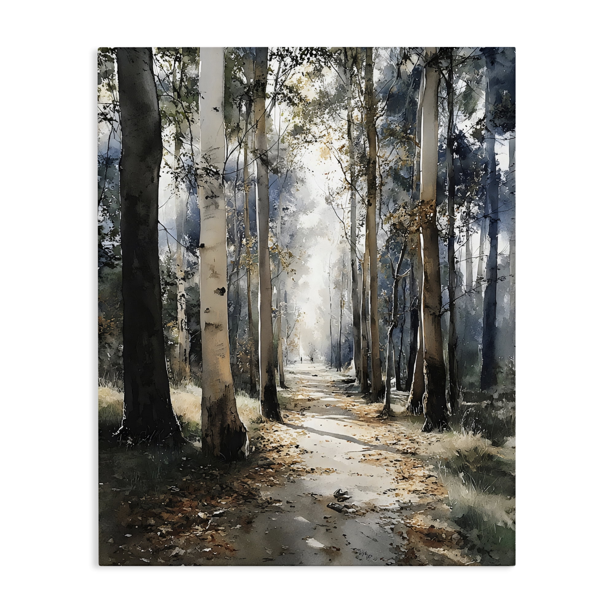 Stupell Industries Path in Autumn Light Canvas Wall Art, design by Franklyn Gregory