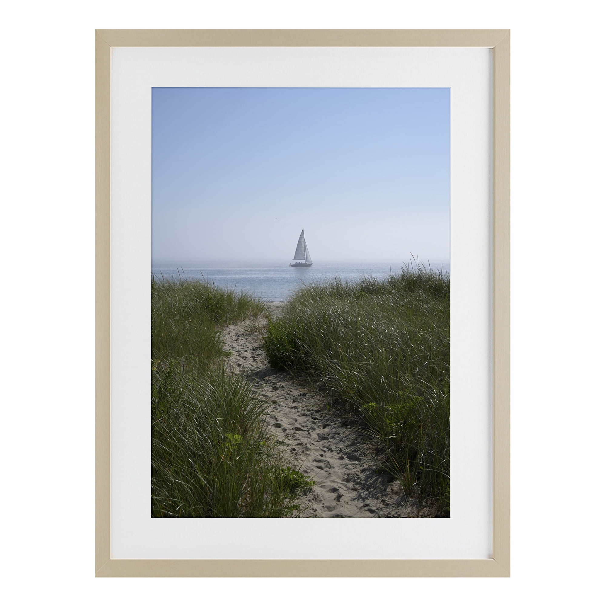 Stupell Industries Path to Morning Sail Birch Framed Print Under Glass, design by JLM Photographs