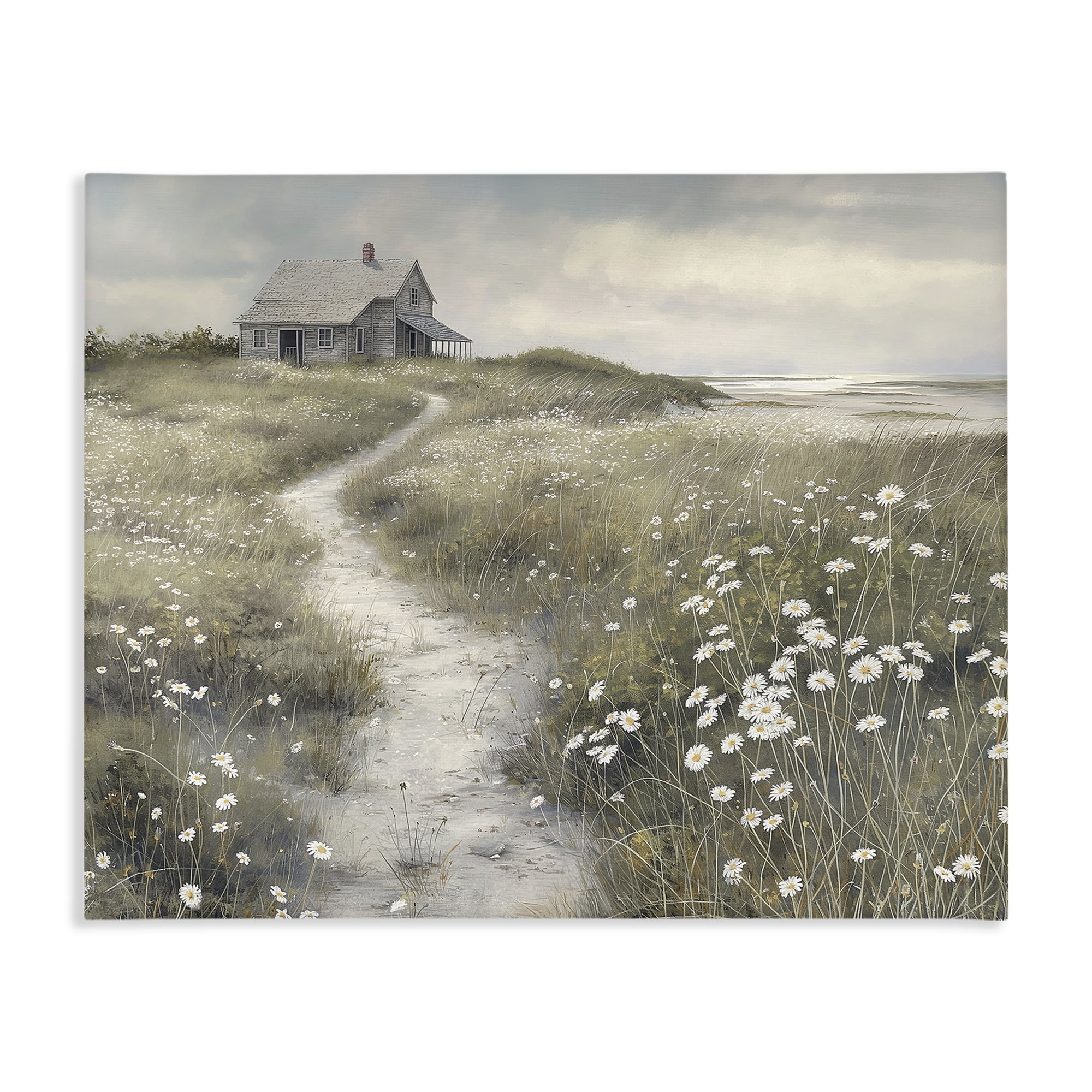 Stupell Industries Pathway To Coastal Cottage Canvas Wall Art, design by Imagine It Images