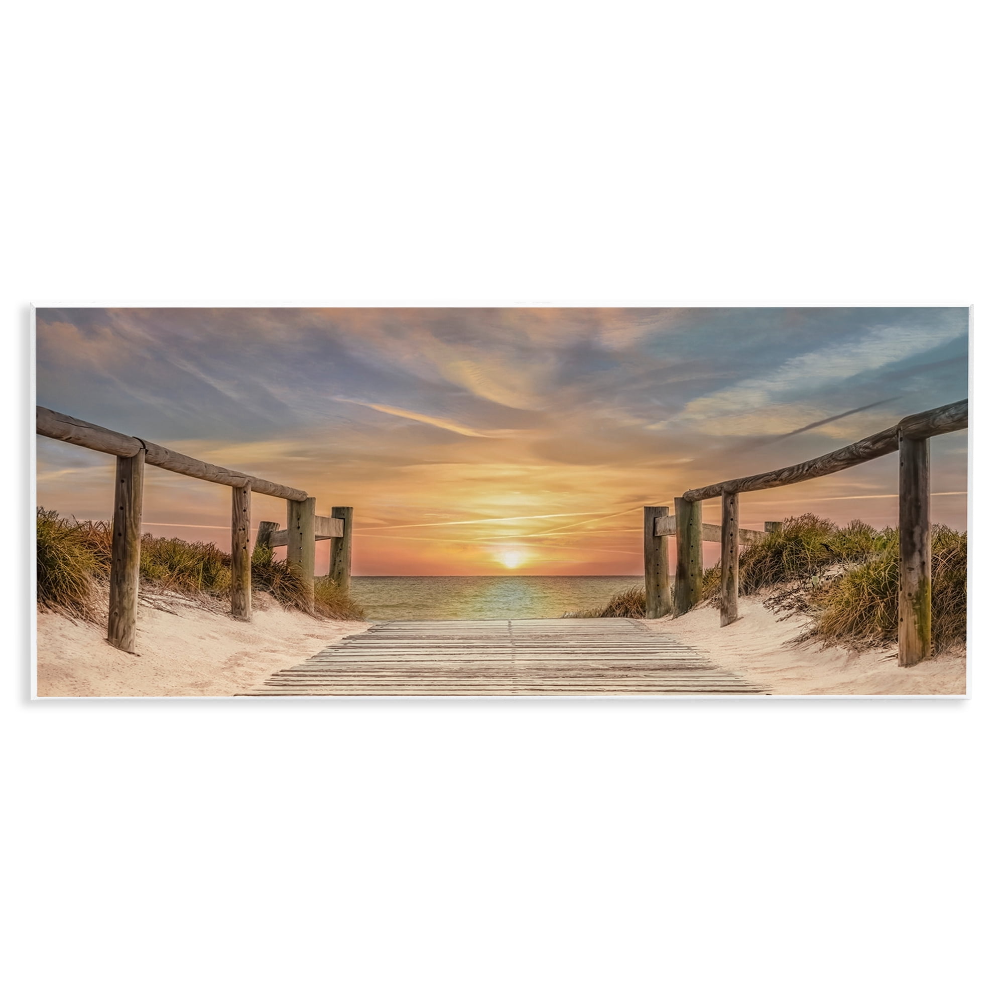 Stupell Industries Pathway To Sunset Wall Plaque Art, design by Mike Caliascibetta