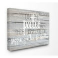 thumbnail image 1 of Stupell Industries Patio Country Home Wood Textured Word Design Canvas Wall Art by Kimberly Allen, 1 of 6