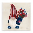 thumbnail image 1 of Stupell Industries Patriotic Gnome & Flowers Patriotic Painting Unframed Art Print Wall Art, 12 x 12, 1 of 8