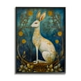thumbnail image 1 of Stupell Industries Patterned Forest Rabbit Animals & Insects Painting Black Framed Art Print Wall Art, 24 x 30, 1 of 9