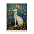 thumbnail image 1 of Stupell Industries Patterned Forest Rabbit Animals & Insects Painting White Framed Art Print Wall Art, 16 x 20, 1 of 9