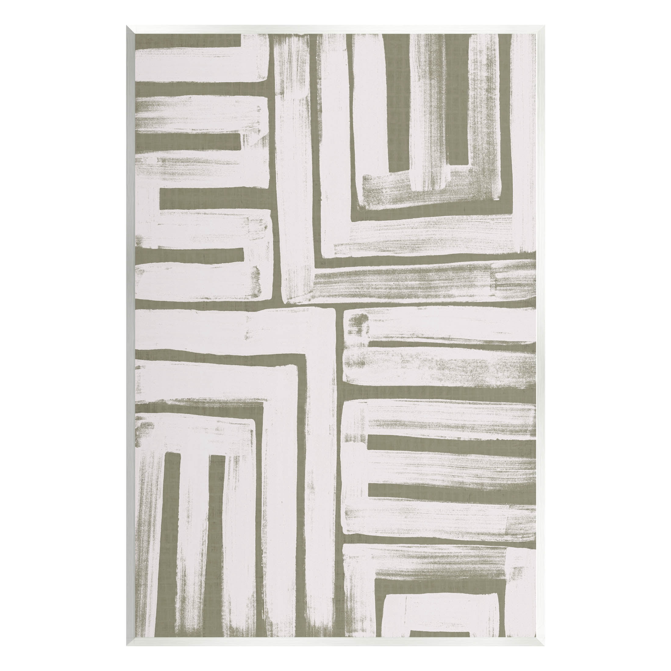 Stupell Industries Patterned Geometric Abstract Shapes Graphic Art Unframed Art Print Wall Art, Design by June Erica Vess