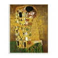 thumbnail image 1 of Stupell Industries Patterned Gold Green Classic Figure Painting Wall Plaque by Gustav Klimt, 1 of 6