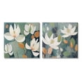 thumbnail image 1 of Stupell Industries Patterned Iris Blooms Botanical & Floral Painting Gallery Wrapped Canvas Art Print Wall Art, 17 x 17, Set of 2, 1 of 8