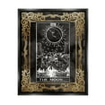 thumbnail image 1 of Stupell Industries Patterned Moon Tarot Landscape Painting Black Floater Framed Canvas Art Print Wall Art, 25 x 31, 1 of 10