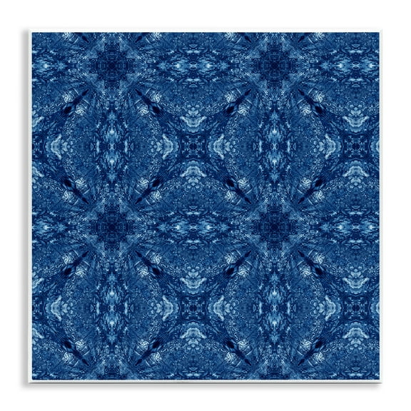 Stupell Industries Patterned Mosaic Tile Abstract Painting Unframed Art Print Wall Art, 12 x 12