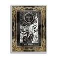 thumbnail image 1 of Stupell Industries Patterned Sun Tarot Landscape Painting Gray Framed Art Print Wall Art, 16 x 20, 1 of 9