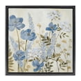 thumbnail image 1 of Stupell Industries Farmhouse Peace In The Blue Garden Black Floating Frame Canvas Art, 18 x 18, by Lanie Loreth, 1 of 8