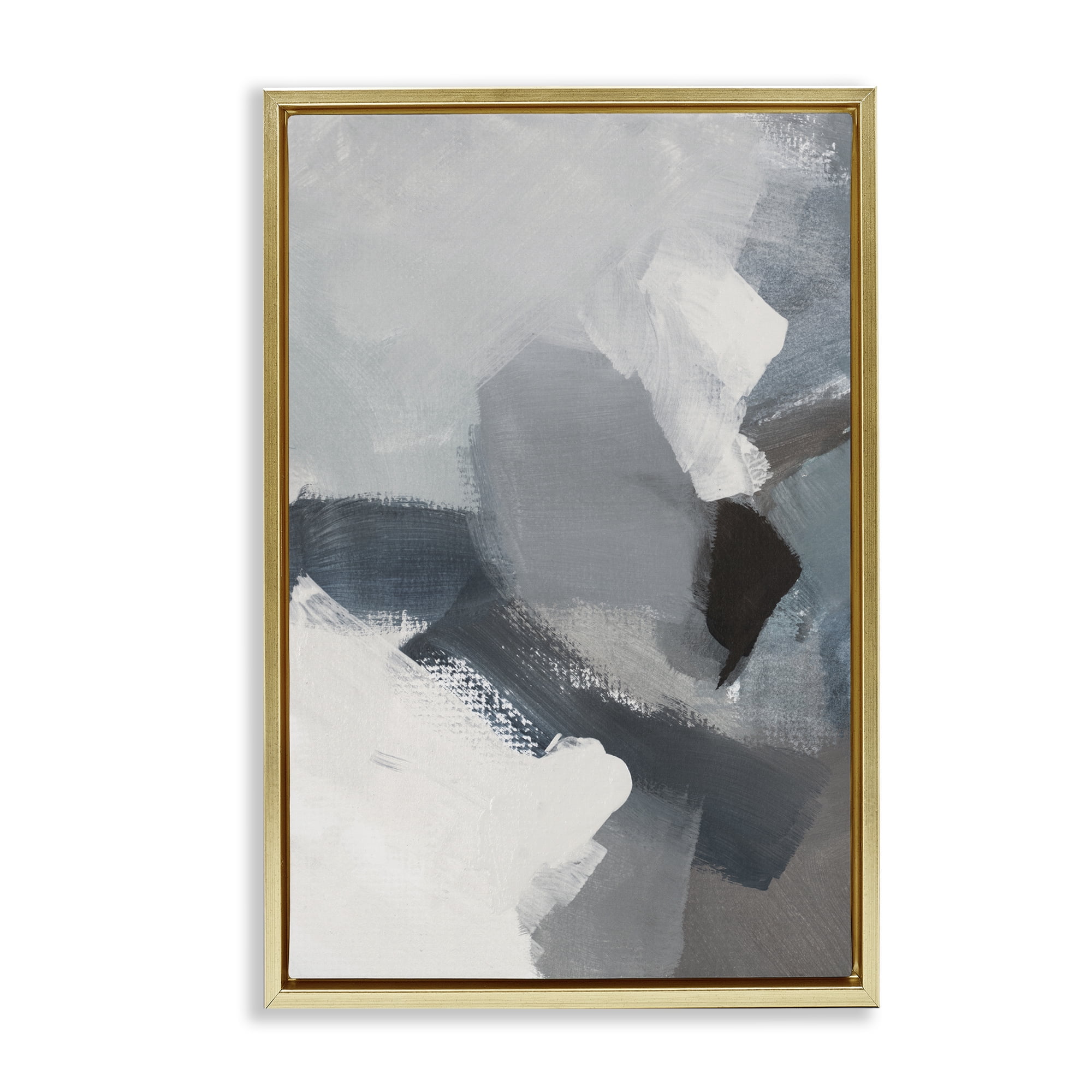 Stupell Industries Peace In The Storm Gold Framed Floater Canvas Wall Art, design by Lanie Loreth