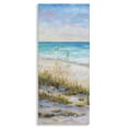 thumbnail image 1 of Stupell Industries Peaceful Beach Reeds Landscape Painting Gallery Wrapped Canvas Art Print Wall Art, 13 x 30, 1 of 8