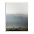 thumbnail image 1 of Stupell Industries Peaceful Fog Rural Landscape Woodlands Trees Clouds Wood Wall Art, 13 x 19, Design by Carol Robinson, 1 of 5
