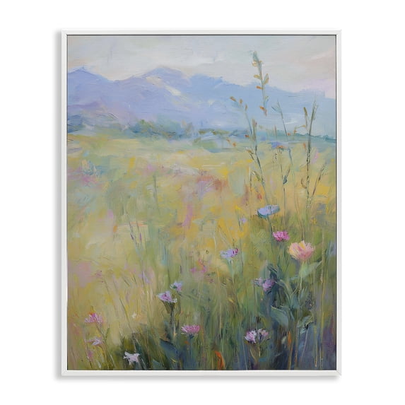 Stupell Industries Traditional Peaceful Meadow's Embrace White Framed Giclee Art, 16 x 20, by Svetlana Aleynikova