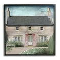 thumbnail image 1 of Stupell Industries Peaceful Rural Cottage House Blooming Flower Buds Graphic Art Black Framed Art Print Wall Art, Design by Elizabeth Medley, 1 of 7