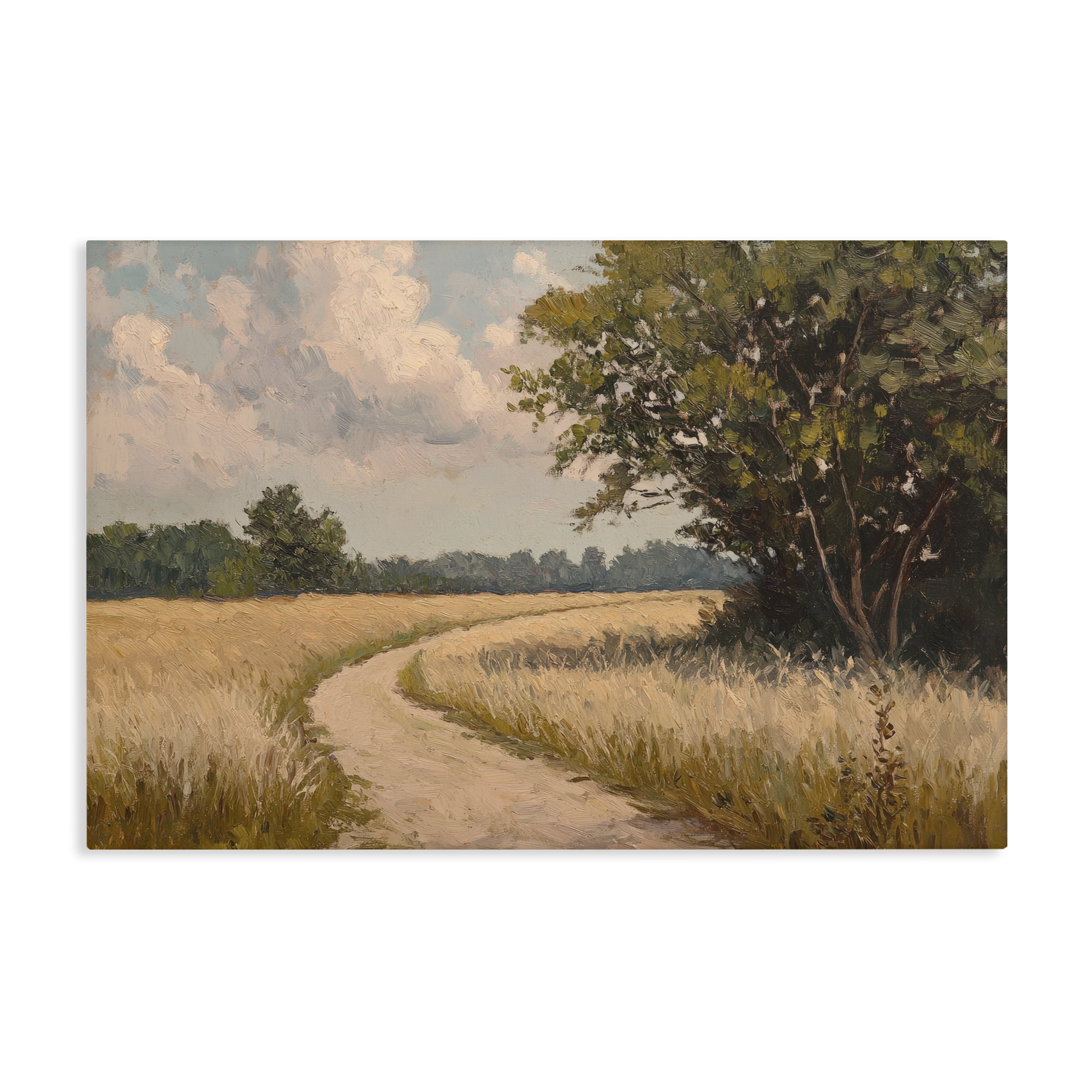 Stupell Industries Peaceful Thinking Path Canvas Wall Art, design by Petal Prints Design