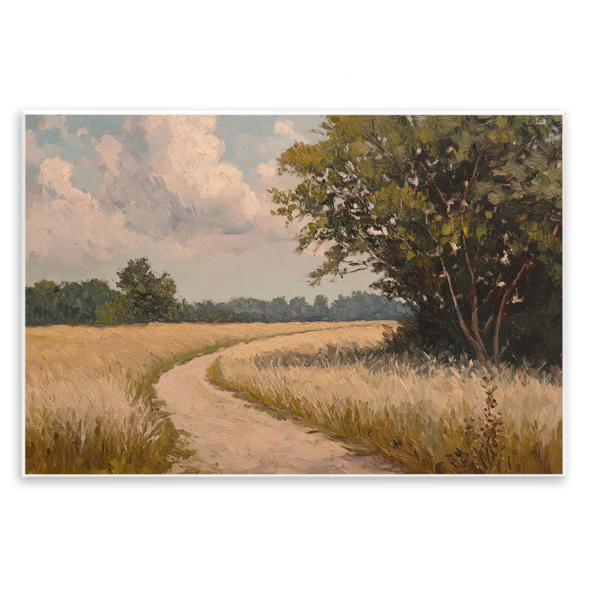 Stupell Industries Peaceful Thinking Path Wall Plaque Art, design by Petal Prints Design