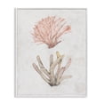 thumbnail image 1 of Stupell Industries Peach Coral Pieces Nautical & Beach Painting White Framed Art Print Wall Art, 11 x 14, 1 of 2