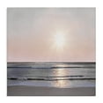 thumbnail image 1 of Stupell Industries Peach Sunrise over Beach Nautical & Beach Photography Wrapped Canvas Art Print Wall Art, 24 x 24, 1 of 8