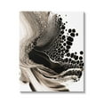 thumbnail image 1 of Stupell Industries Pebbled Abstract Flowing Shapes Monochromatic Pattern Canvas Wall Art, 16 x 20, Design by Ros Ruseva, 1 of 5