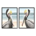 thumbnail image 1 of Stupell Industries Pelicans on Beach Animals & Insects Painting Black Framed Art Print Wall Art, 11 x 14, 1 of 10