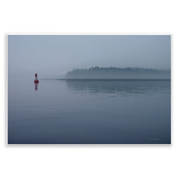 Stupell Industries Penobscot Bay Landscape Landscape Photography Unframed Art Print Wall Art, 15 x 10