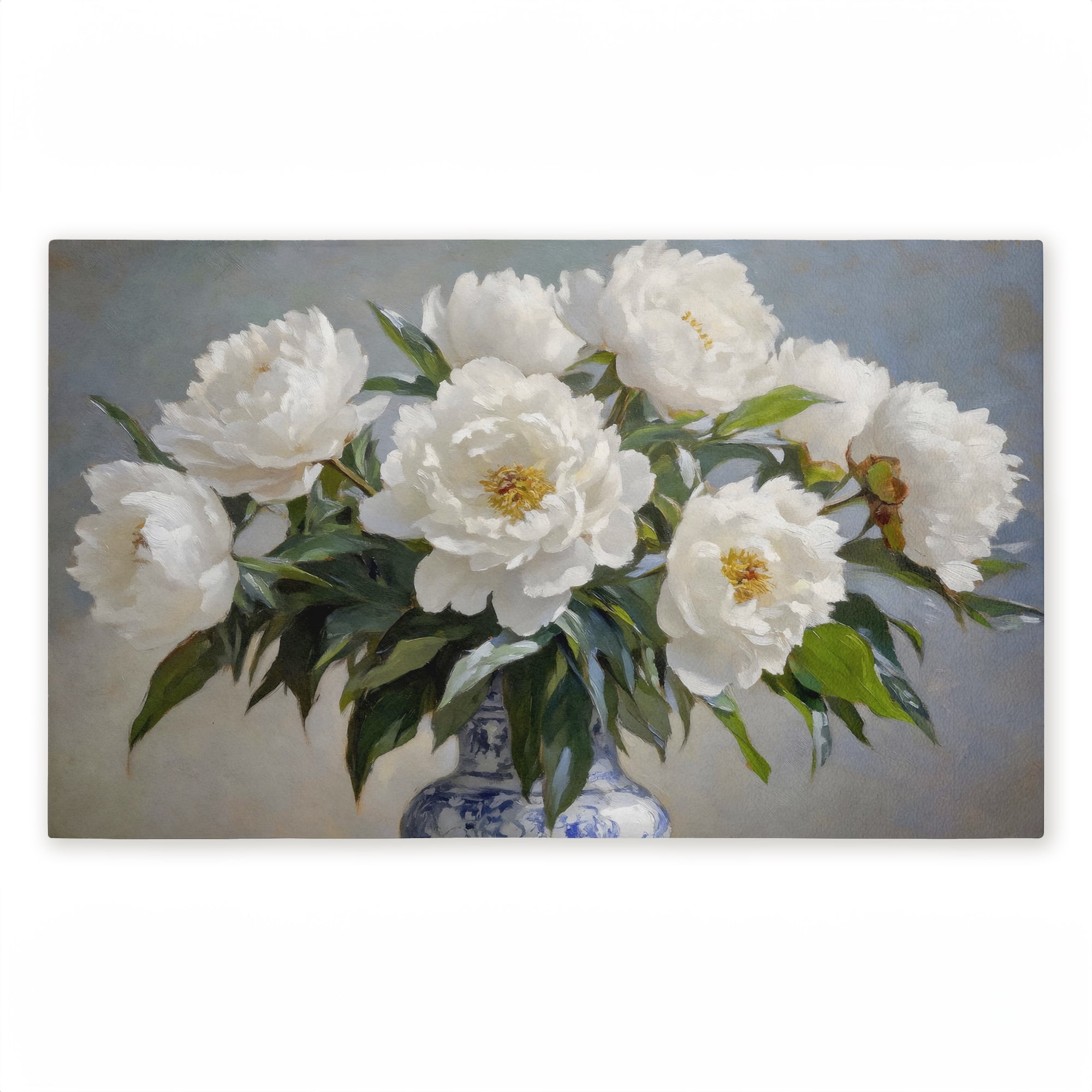Stupell Industries Peonies In Full Bloom Printed Outdoor Door Floor Mat, design by Petals Prints Design