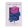 thumbnail image 1 of Stupell Industries Peony Gallery Poster Plants & Flowers Painting White Framed Art Print Wall Art, 16 x 24, 1 of 2