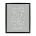 thumbnail image 1 of Stupell Industries People Like Tacos Text & Numbers Painting Black Floater Framed Canvas Art Print Wall Art, 17 x 21, 1 of 10