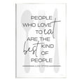 thumbnail image 1 of Stupell Industries People Who Love To Eat Quote Graphic Art Unframed Art Print Wall Art, Design by Susan Ball, 1 of 6
