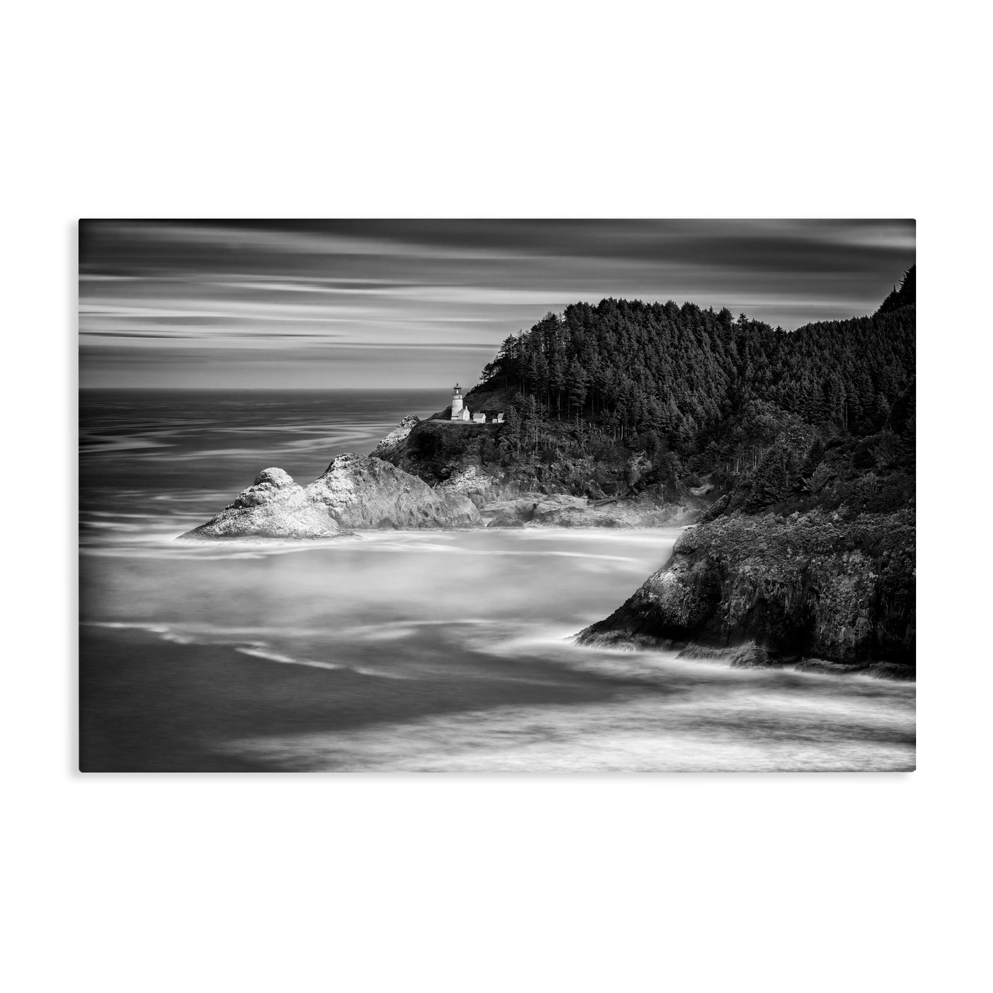 Stupell Industries Perched Above The Pacific Canvas Wall Art, design by Rick Berk
